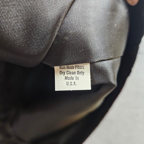 FUMAGALLI Burgandy Gold Polyester Medium Formal Waistcoat Vest Matching Bow Tie - Picture 3 of 8